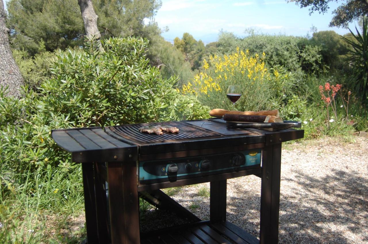 Magnifique "Gite De La Garoupe" Au Cap D'Antibes A 300M Des Plages Buitenkant foto